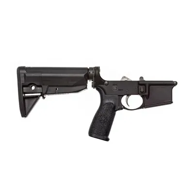 Bcmgunfighter Complete Lower Receiver W/ Gunfighter Stock BLK