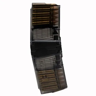 AR-15 Cross Mag 10/10 Coupling Mags 10rd 5.56 Polymer BLK