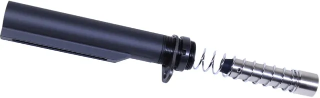 Guntec USA AR 9mm Cal MIL-SPEC Buffer Tube Set Anodized Black