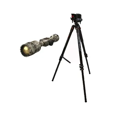 Deathgrip 4.5-18x Thor 4 384x288 Thermal Elemants Terra W/ DG Tripod