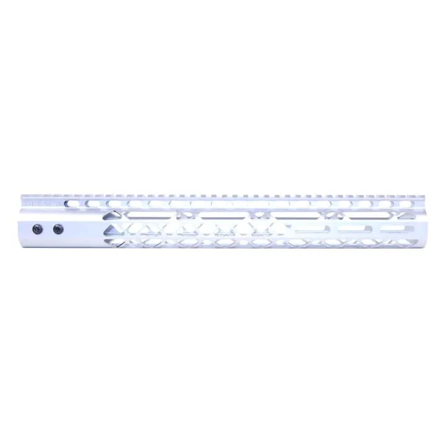 Guntec USA Air Lite M-LOK Free Floating Handguard w/Monolithic Top Rail 15in Clear