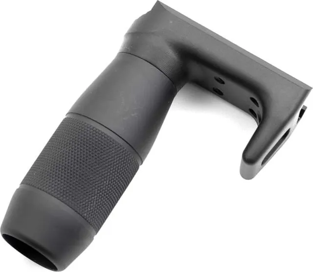 A3 Industries M-LOK Modular Vertical Foregrip w/ Integrated Handstop - 3in Textured Grip Black