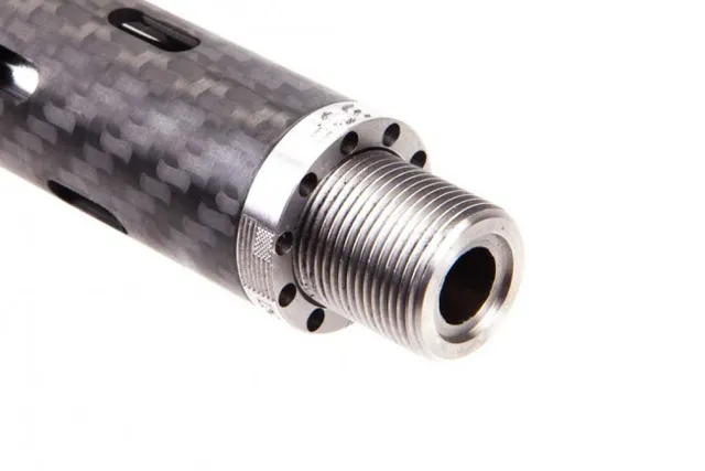 BSF Barrels 300BLK Pistol-Gas 1/8 Twist - 16" Black/Gray Fluted
