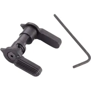 AR-15 Ambidextrous Safety Selector, Matte Black