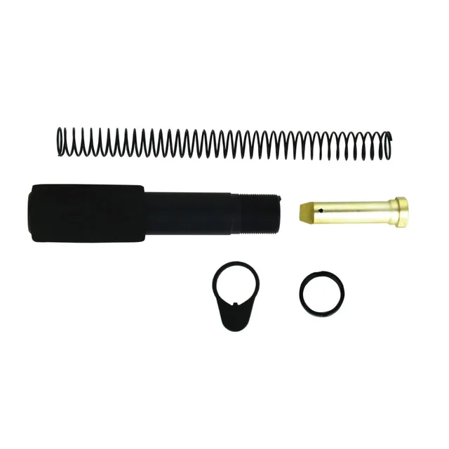 Tacfire Mil-Spec Pistol Buffer Tube Kit for AR-15, Black