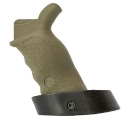 Ergo AR15/M16 DLX Grip w/Palm Shelf SureGrip - fde-w-black