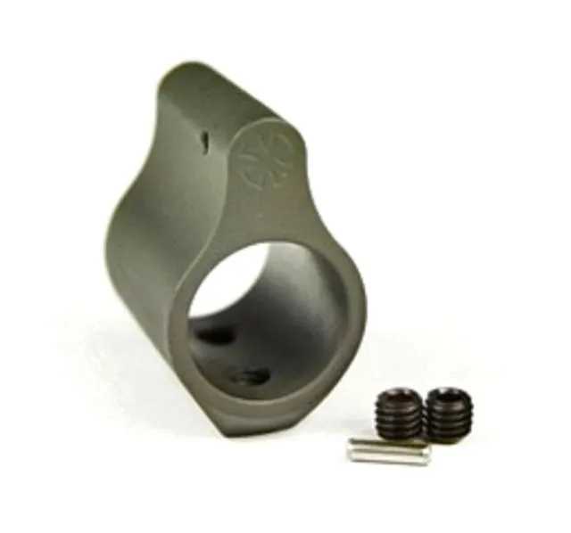 Noveske Gas Block Kit .625 Low Profile Engraved Cross Screws Included Phosphate Finish