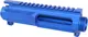 Guntec USA AR-15 5.56x45mm NATO Slabside Stripped Billet Upper Receiver Anodized Blue
