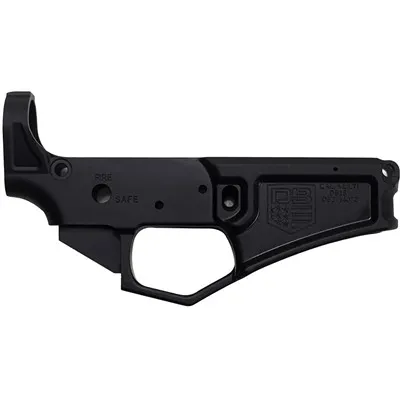 SRS Reciever Db15 Black/Gold Series Multi Caliber Stripped Lower Receiver