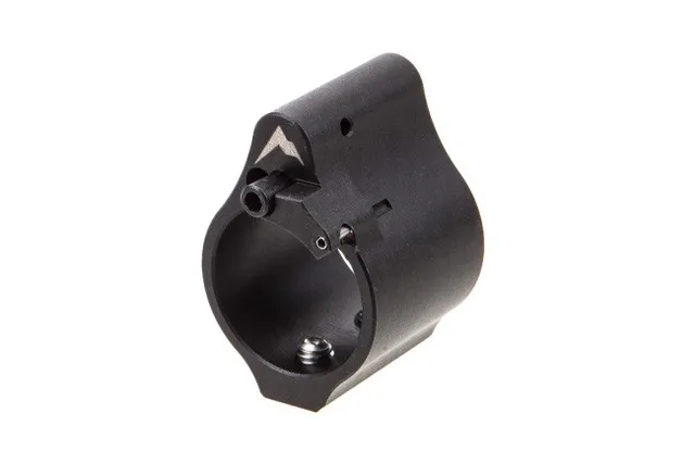 Rainier Arms Adjustable Gas Block Solid Bleed Off -.875 Black