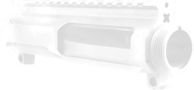 ABC RIFLE COMPANY AR-15 Sleek Billet Stripped Upper Receiver Cerakote White