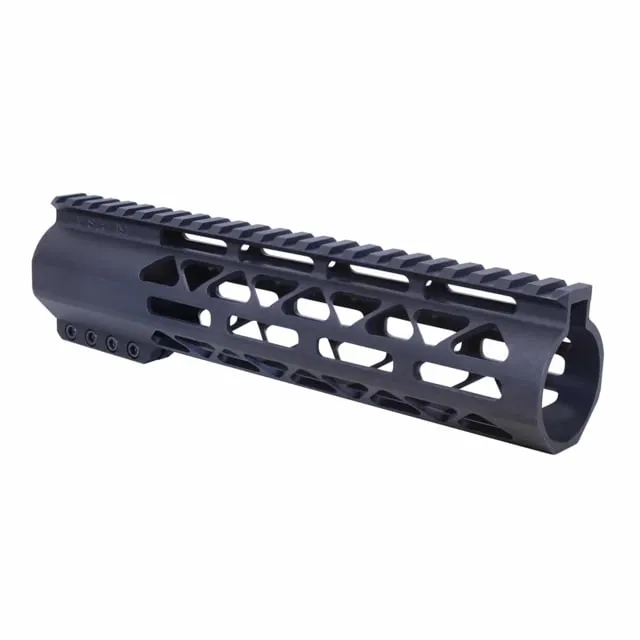 Guntec USA .308 Caliber AIR-LOK Series M-LOK Compression Free Floating Handguard w/Monolithic Top Rail 9in Black