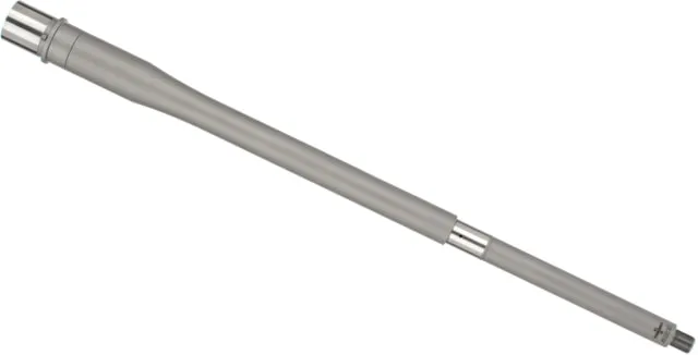 Shaw AR-10 22 Creedmoor Threaded Barrel 20in No Flute HBAR Profile 1-8 Twist 5/8-24 Thread Matte Stainless