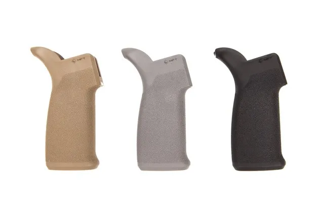 MFT Engage AR15/M16 Pistol Grip with 15 degree angle and no finger grooves