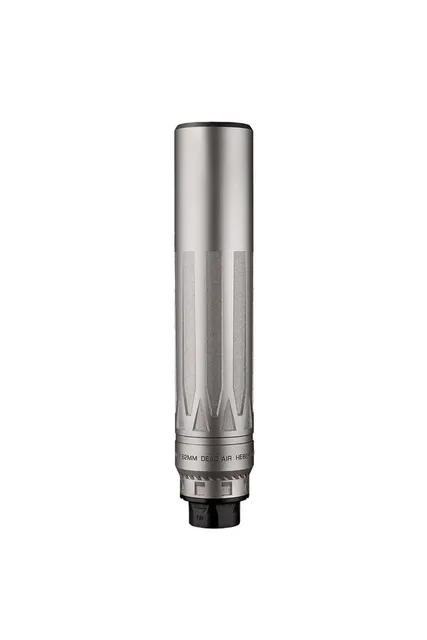 Dead Air Nomad LTi XC Xeno Rifle Suppressor - Silver