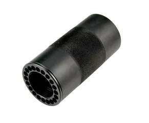 Sniper AR-15 4in Pistol Tubular / Round Forend Handguard 6061-T6 Aluminum .223/5.56 Mid-Length Matte Black
