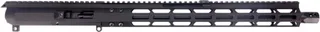 FM Products MIKE-9 9mm Complete Upper Receiver 23.75 inch 16 inch Barrel Front Charge 1-10 Twist 1/2x36 Thread Free-Float Nitride Black
