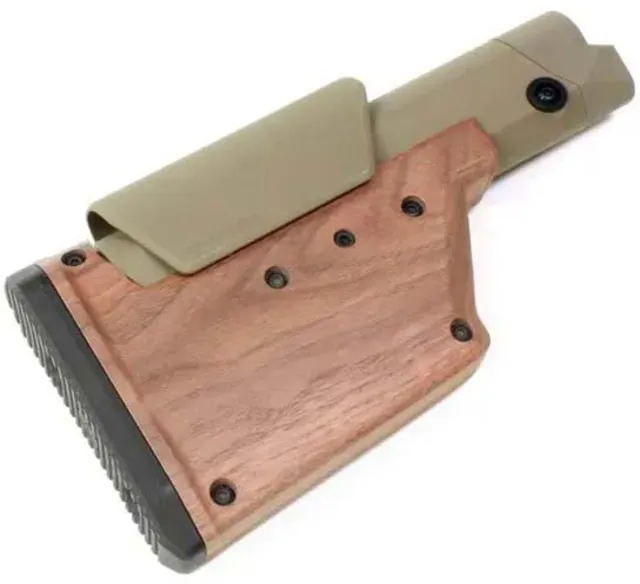 JMK Wood AR Adjustable Stock Solid FDE