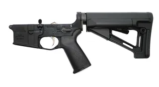 PSA 224 Valkyrie MOE STR Lower Receiver With Nickel Boron Two Stage Trigger, Black