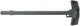 Phase 5 Weapon Systems Inc 716 Dual Latch Charging Handle Satin Mag Small