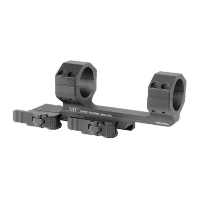 Quick Detach Scope Mounts - 30mm 1.5" 20 MOA QD Cantilever Mount, Black