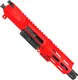 ABC RIFLE COMPANY AR .40 S&W Pistol 4in Barrel M-LOK Handguard Complete Upper Receiver w/BCG And Charging Handle Red