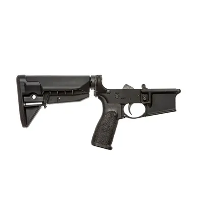 Bcmgunfighter Complete Lower Receiver W/ SOPMOD Stock Black