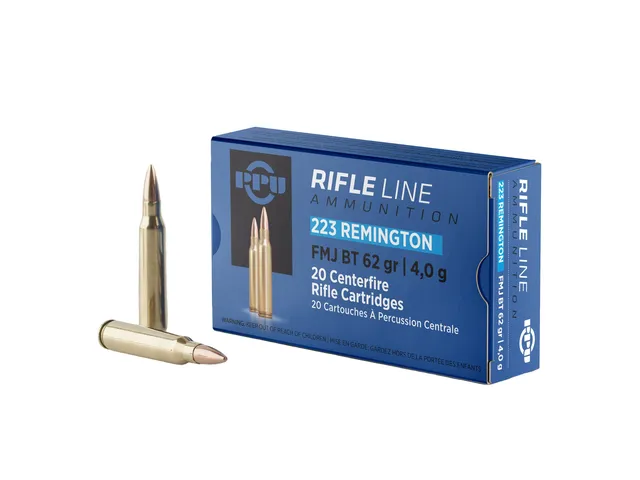 Prvi Partizan .223 Remington FMJ BT 62 gr 20 Rounds Ammunition