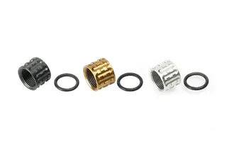Lantac TP-Pro Knurled Thread Protector 1/2-28 - Stainless