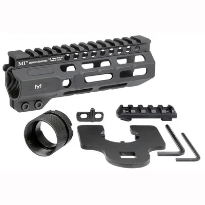 Free Float Combat Handguard M-LOK Aluminum 6" Black