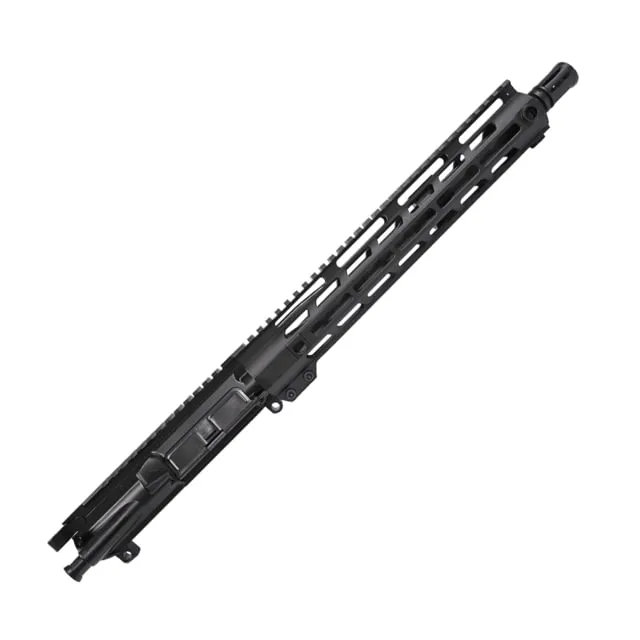 XTS AR-15 5.56 NATO 12.5in M-LOK Upper Receiver Government Profile Carbine Length 1-7 Twist 1/2x28 A2 Flash Hider 12in Handguard Anodized Black