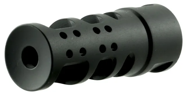 Spikes Tactical R2 1/2-28 Muzzle Brake, .223 Rem/5.56, Black Nitride