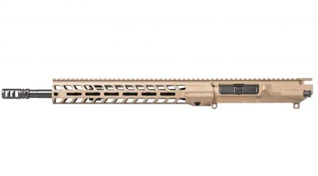 Stag Arms AR-10 Tactical Left Hand Upper Receiver 308 Win 16in Barrel TAC-GOV-CMV Profile 1-10 Twist 5/8X24 Thread VG6 Gamma FDE