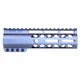 Guntec USA AirLok Series M-LOK Compression Free Floating Handguard w/Monolithic Top Rail 7in Grey