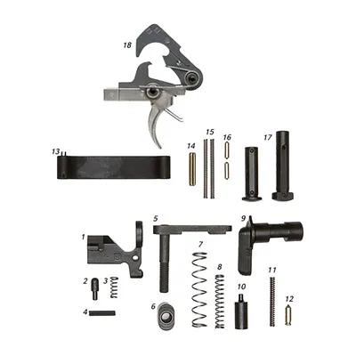 AR-15 Lower Parts Kit W/ ACT Trigger