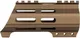 ABC RIFLE COMPANY American Built Custom Hybrid AR-15 M-LOK Handguard w/Finger Stop 5in Burnt Bronze