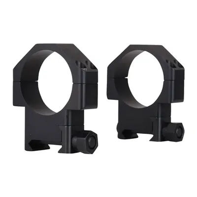 Tsr Picatinny Scope Rings - 34mm High (1.435 ) Aluminum Rings