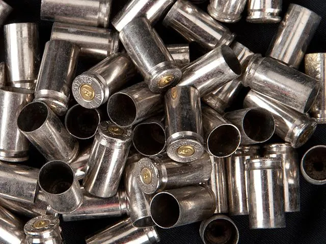 Nickel - 9mm Casing - Reloadable 500+