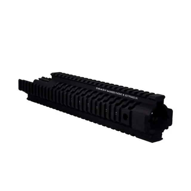 Samson STAR EX Series AR-15 2-Piece Free-Float Handguard 9 inch Black