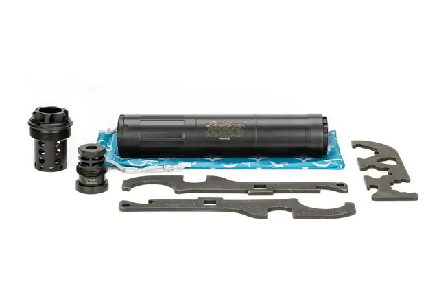 Griffin Armament Bushwhacker 36 Cal Suppressor, Black