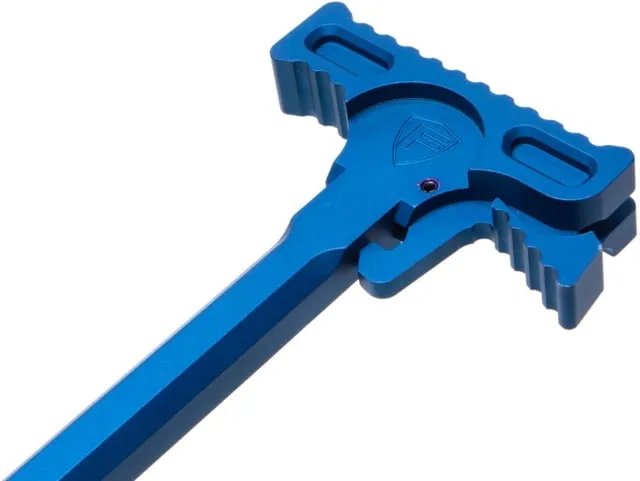 Fortis Manufacturing Hammer AR10 Charging Handle Blue Anodize