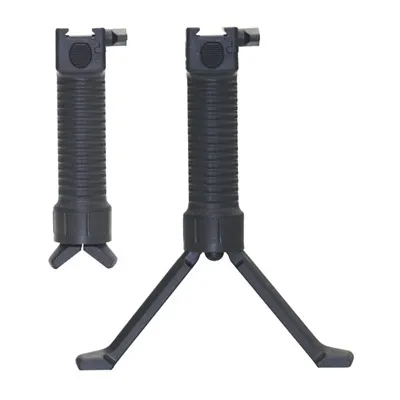 Military Model Grip Pod Picatinny Mount 7-9" Black