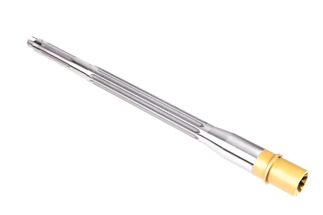 Rainier Arms Ultramatch MOD2 308 .800 Gas Block TiN Extension- 16 Polished