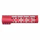 Guntec USA AirLok Series M-LOK Compression Free Floating Handguard w/Monolithic Top Rail 9in Red