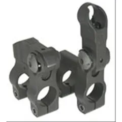 Precision Reflex Flip-Up Front Sight Gas Block PRi .308 Armalite Elevation .750 Diameter Black