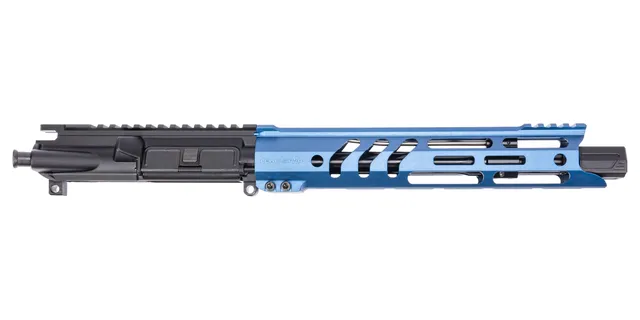 PSA AR-15 10.5" 5.56 NATO 1/7 Nitride LSA 11" Hex Ravage No CH or BCG, Blue