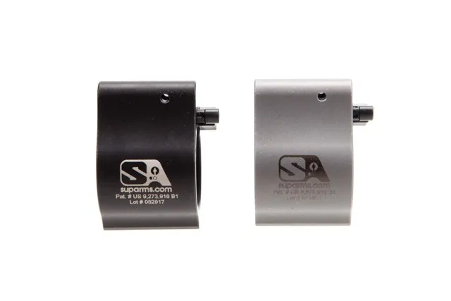 Superlative Arms Adjustable Gas Block Bleed Off Solid -.750