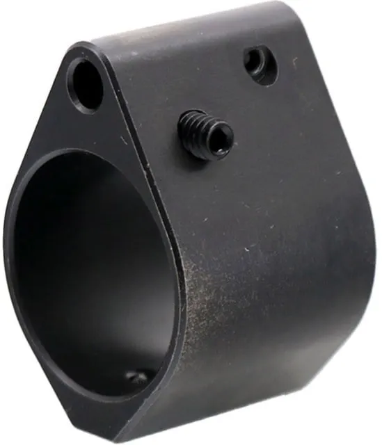 TacFire .750in Adjustable Steel Gas Block Gen 3 Black Small
