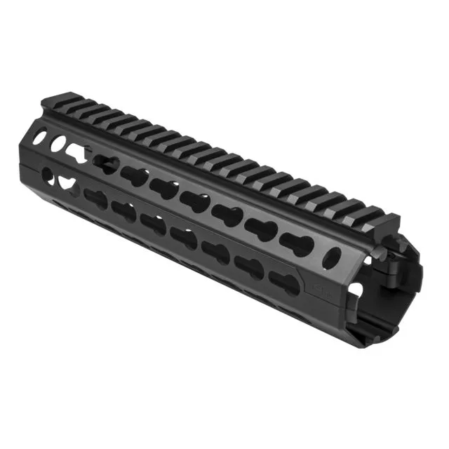 NcSTAR KeyMod Rail System/Mid Length Black 8.5 in Length