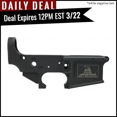 PSA Gadsden AR-15 Stripped Lower Receiver